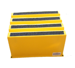 Yellow 1 Step Plastic Step Stool Easy To Move folding type