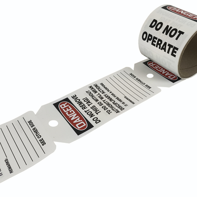 Personalized Plastic Waterproof  Safety Sign With Custom Logo