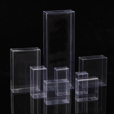 Custom Clear Pet Plastic Box Transparent Folding for Gift Packaging