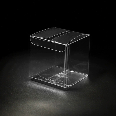 Custom Clear Pet Plastic Box Transparent Folding for Gift Packaging
