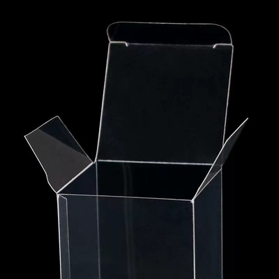 Custom Clear Pet Plastic Box Transparent Folding for Gift Packaging