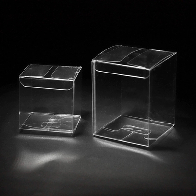 Custom Clear Pet Plastic Box Transparent Folding for Gift Packaging