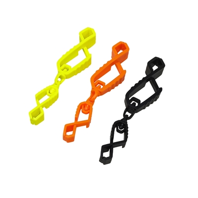 Free Sample Wholesale Custom Glove Holder Colorful Portable Safety Plastic Glove Clip