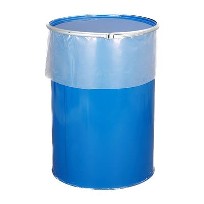 Bulk Sale Chemical Use Drum Liner Moisture Proof Heat Seal Bag LDPE Material Extra Layer Protect Product From Leakage