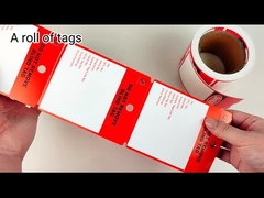 Тег безопасности пластмасс