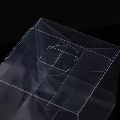 Custom Clear Pet Plastic Box Transparent Folding for Gift Packaging