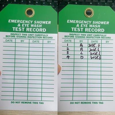 Настраиваемый логотип водонепроницаемый высокопрозрачный пластиковый значок безопасности для идентификации безопасности блокировки