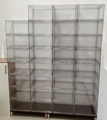 Прозрачная большая пластиковая коробка для упаковки и хранения Прозрачный пластиковый чехол для упаковки